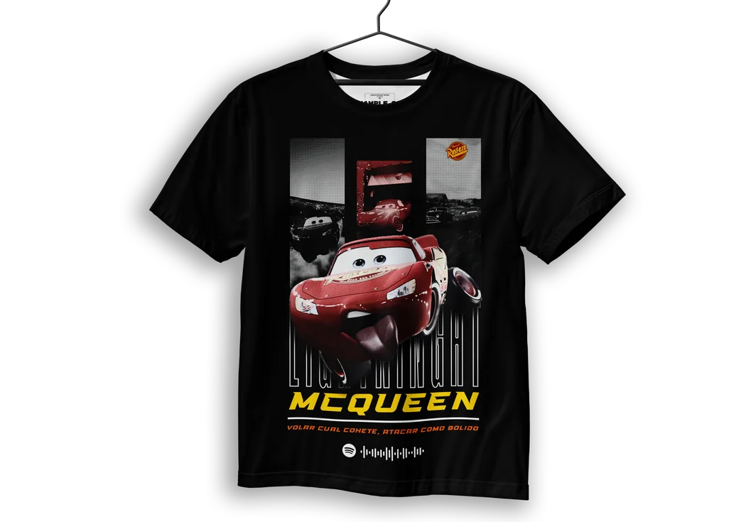 Playera Rayo McQueen